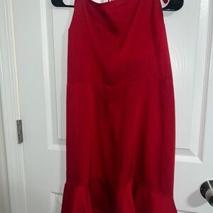 Ladies red dresss